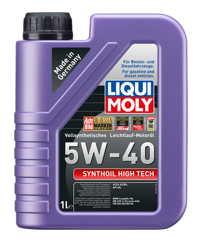 Liqui Moly Synthoil High Tech 5W-40 de 1 Litro