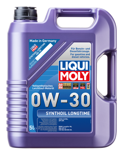 Liqui Moly 8977 Motor Welt Synthoil Longtime 0W30 de 5 litros